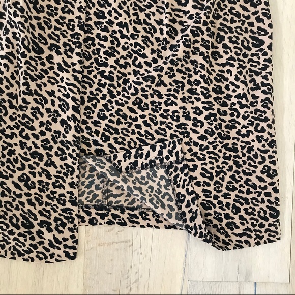 Leopard Print Mini Dress - Picture 2 of 9